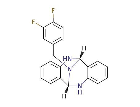 13-(3,4-difluorobenzyl)-5,6,11,12-tetrahydro-6,12-epiminodibenzo[b,f ][1,5]diazocine