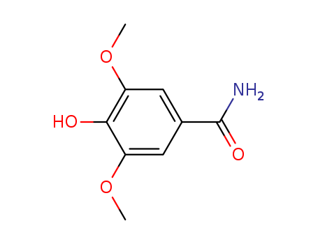3,5-DIMETHOXY-4-HYDROXYBENZAMIDE