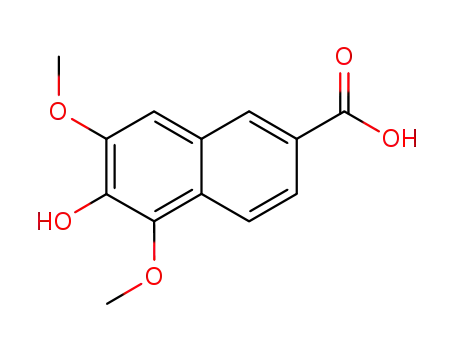 6-hydroxy-5,7-dimethoxynaphthalene-2-carboxylic acid