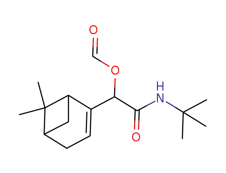 2-(tert-butylamino)-1-(6,6-dimethylbicyclo[3.1.1]hept-2-en-2-yl)-2-oxoethyl formate