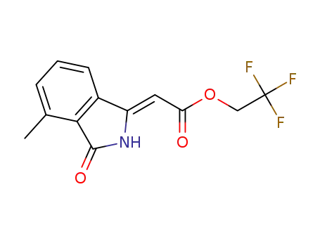 2,2,2-trifluoroethyl (Z)-2-(4-methyl-3-oxoisoindolin-1-ylidene)acetate