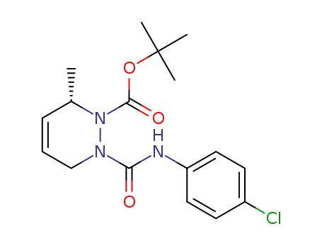 (S)-tert-butyl 2-((4-chlorophenyl)carbamoyl)-6-methyl-2,3-dihydropyridazine-1-(6H)-carboxylate