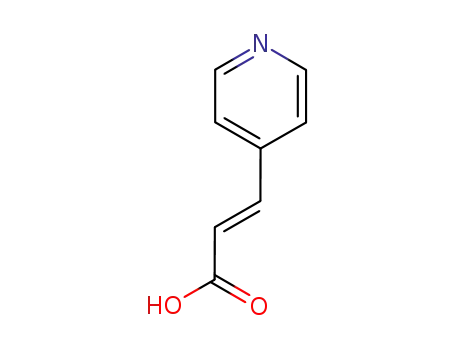 Molecular Structure of 84228-93-3 (3-(4-Pyridine)acrylic acid)