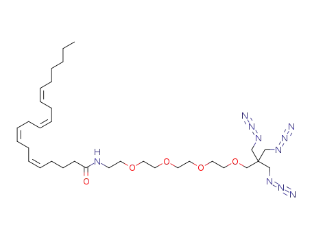 N-(15-azido-14,14-bis(azidomethyl)-3,6,9,12-tetraoxapentadecan)arachidonoylamide