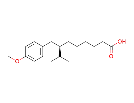 (R)-7-(4-methoxybenzyl)-8-methylnonanoic acid