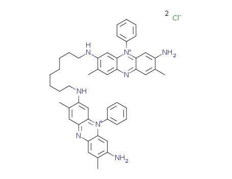 7,7’-(octane-1,8-diylbis(azanediyl)) bis(3-amino-2,8-dimethyl-5-phenylphenazin-5-ium)chloride