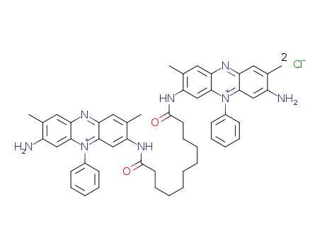 (3-amino-7-{10-[(7-amino-5-chloranuide-2,8-dimethyl-5-phenyl-5λ6,10-phenazin-5-ylium-3-yl)carbamoyl]decanamido}-2,8-dimethyl-5-phenyl-5λ6,10-phenazin-5-ylium-5-e)chloranuide