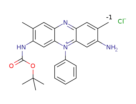 3-amino-7-(tert-butoxycarbonylamino)-2,8-dimethyl-5-phenylphenazin-5-ium chloride