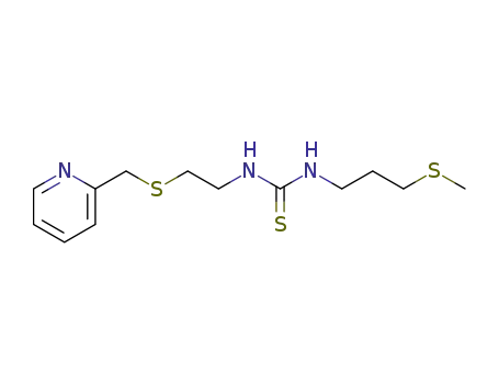 1-[3-(methylthio)propyl]-3-[2-((pyridin-2-ylmethyl)-thio)-ethyl]thiourea