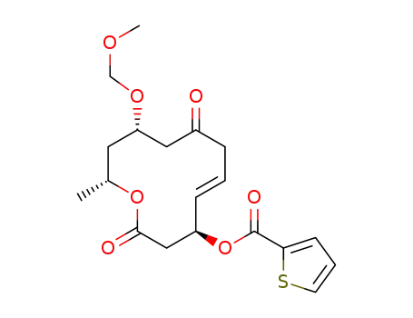 (4S,10S,12R,E)-10-(methoxymethoxy)-12-methyl-2,8-dioxooxacyclododec-5-en-4-yl thiophene-2-carboxylate
