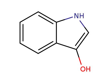 Molecular Structure of 480-93-3 (1H-Indol-3-ol)
