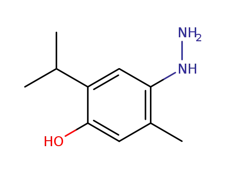 4-hydrazino-2-isopropyl-5-methylphenol