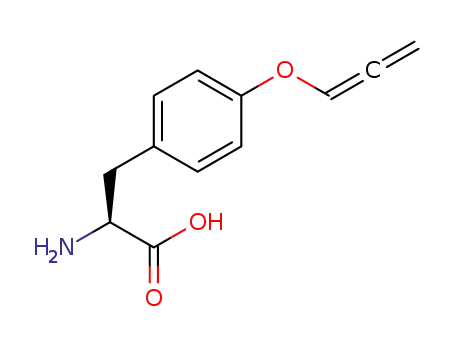 (S)-2-amino-3-(4-(propa-1,2-dien-1-yloxy)phenyl)propanoic acid