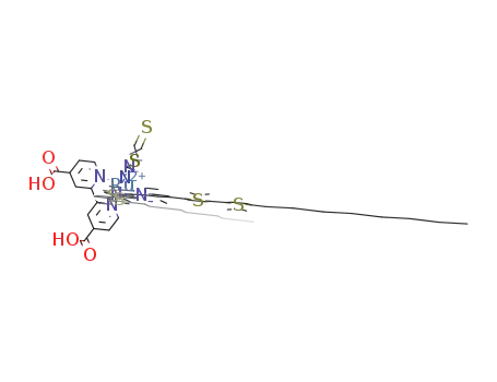 cis-di(thiocyanato)-(2,2’-bipyridyl-4,4’-dicarboxylate)(4,4’-bis(5-(5-octyl-thiophen-2-yl)thiophen-2-yl)-2,2’-bipiridine)ruthenium(II)