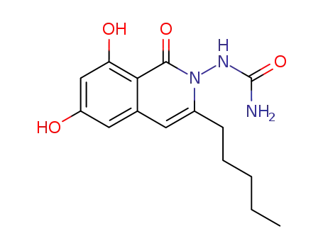 (6,8-dihydroxy-1-oxo-3-pentyl-1H-[2]isoquinolyl)-urea