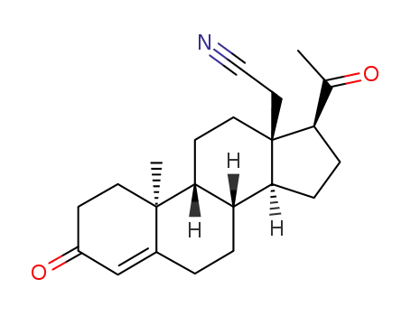 18-cyano-9β,10α-pregna-4-ene-3,20-dione
