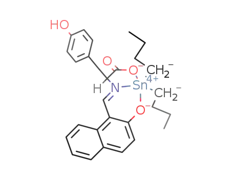 (S,E)-6,6-dibutyl-3-(4-hydroxybenzyl)naphtho[1,2-h][1,3,6,2]dioxazastannonin-4(3H)-one