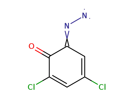 Molecular Structure of 63969-35-7 (2,4-Cyclohexadien-1-one, 2,4-dichloro-6-diazo-)
