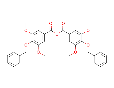 anhydride of 4-benzyloxy-3,5-dimethoxybenzoic acid