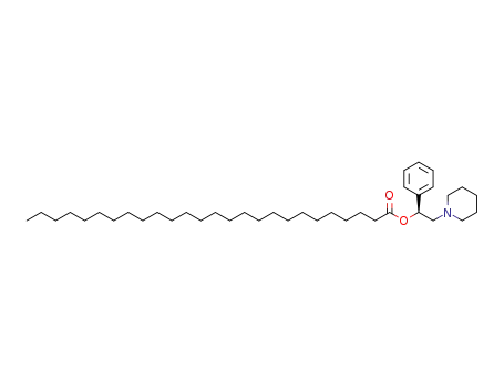 (S)-1-phenyl-2-(piperidin-1-yl)ethyl hexacosanoate