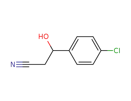 (RS)-3-(4-chlorophenyl)-3-hydroxypropionitrile