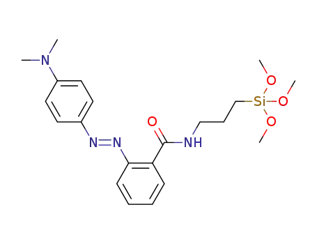 2-((4-(dimethylamino)phenyl)diazenyl)-N-(3-(trimethoxysilyl)propyl)benzamide