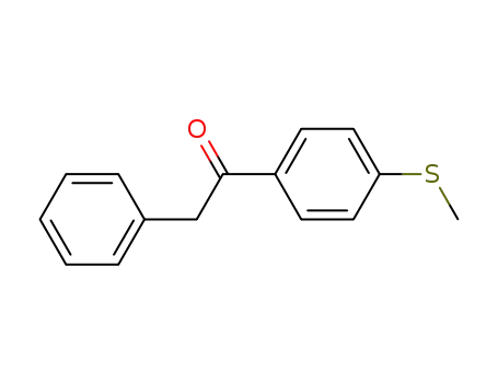 Molecular Structure of 73242-07-6 (Ethanone, 1-[4-(methylthio)phenyl]-2-phenyl-)
