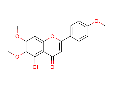 Molecular Structure of 19103-54-9 (salvigenin)