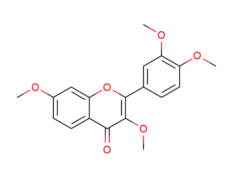 Molecular Structure of 17093-86-6 (3,3',4',7-Tetramethoxyflavone)