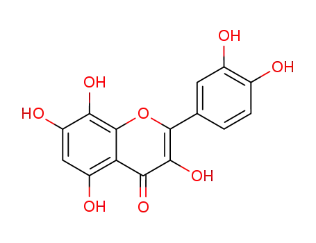 Molecular Structure of 489-35-0 (Gossypetin)