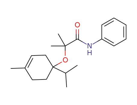 2-((1-isopropyl-4-methylcyclohex-3-en-1-yl)oxy)-2-methyl-N-phenylpropanamide
