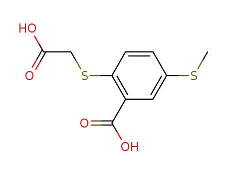 2-carboxymethylsulfanyl-5-methylsulfanyl-benzoic acid