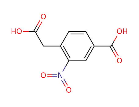 Molecular Structure of 444667-11-2 (4-(CARBOXYMETHYL)-3-NITROBENZOIC ACID)