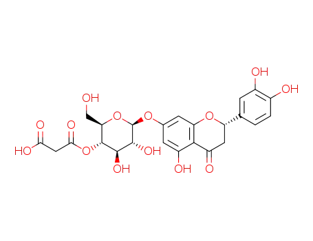 (S)-eryodictyol-7-O-(4′′-O-malonyl)-β-D-glucopyranoside