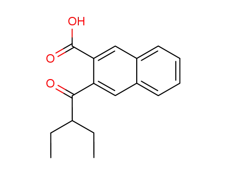3-(2-ethyl-butyryl)-[2]naphthoic acid