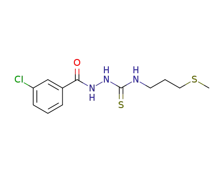 1-(3-chlorobenzoyl)-4-[(3-methylthio)propyl]thiosemicarbazide