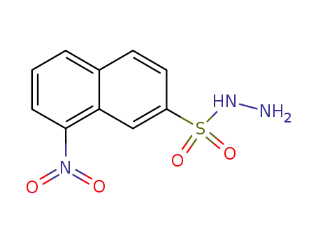 8-nitro-naphthalene-2-sulfonic acid hydrazide