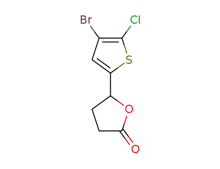 5-(4-bromo-5-chloro-2-thienyl)dihydrofuran-2-one
