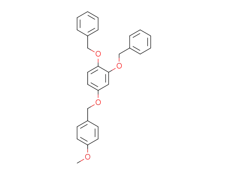 1,2-dibenzyloxy-4-(p-methoxybenzyl)oxybenzene