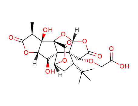 2-(ginkgolide B-10-oxy)acetic acid