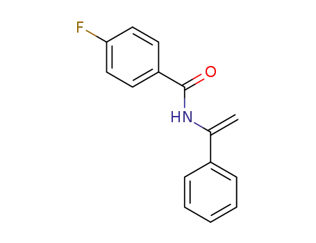 4-fluoro-N-(1-phenylvinyl)benzamide