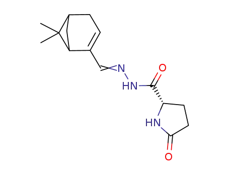 N'-((6,6-dimethylbicyclo[3.1.1]hept-2-en-2-yl)methylene)-5-oxopyrrolidine-2-carbohydrazide