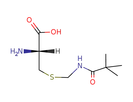 Molecular Structure of 125700-47-2 (trimethylacetamidomethylcysteine)