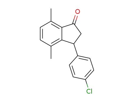 3-(4-chlorophenyl)-4,7-dimethylindan-1-one