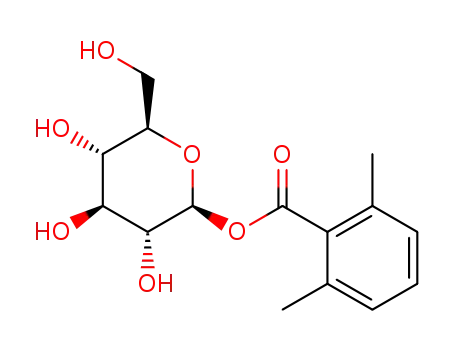 1-O-(2,6-dimethylbenzoyl)-β-D-glucopyranoside