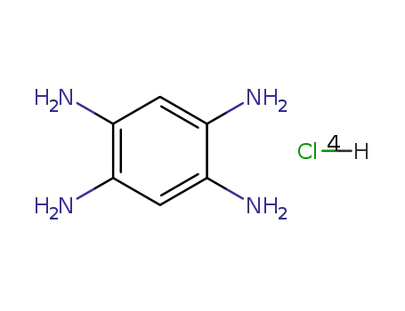Molecular Structure of 4506-66-5 (1,2,4,5-Benzenetetramine tetrahydrochloride)