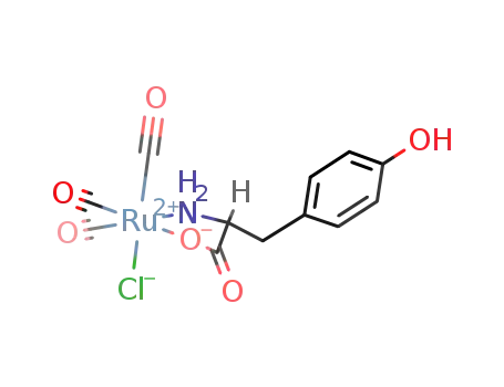 tricarbonylchloro(tyrosinato)ruthenium(II)