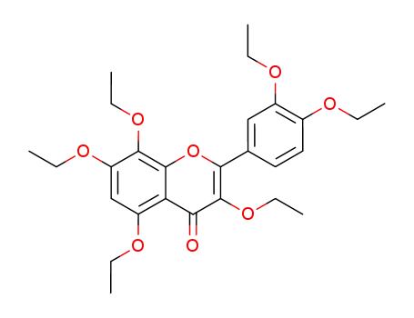 3,5,7,8-tetraethoxy-2-(3,4-diethoxy-phenyl)-chromen-4-one