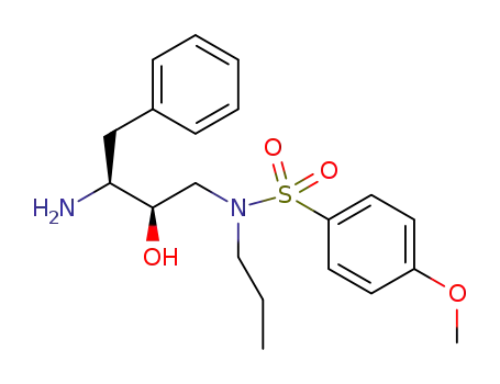 N-((2R,3S)-3-amino-2-hydroxy-4-phenylbutyl)-4-methoxy-N-propylbenzenesulfonamide