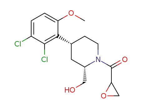 [(2S,4R)-4-(2,3-dichloro-6-methoxyphenyl)-1-(oxirane-2-carbonyl)piperidin-2-yl]methanol